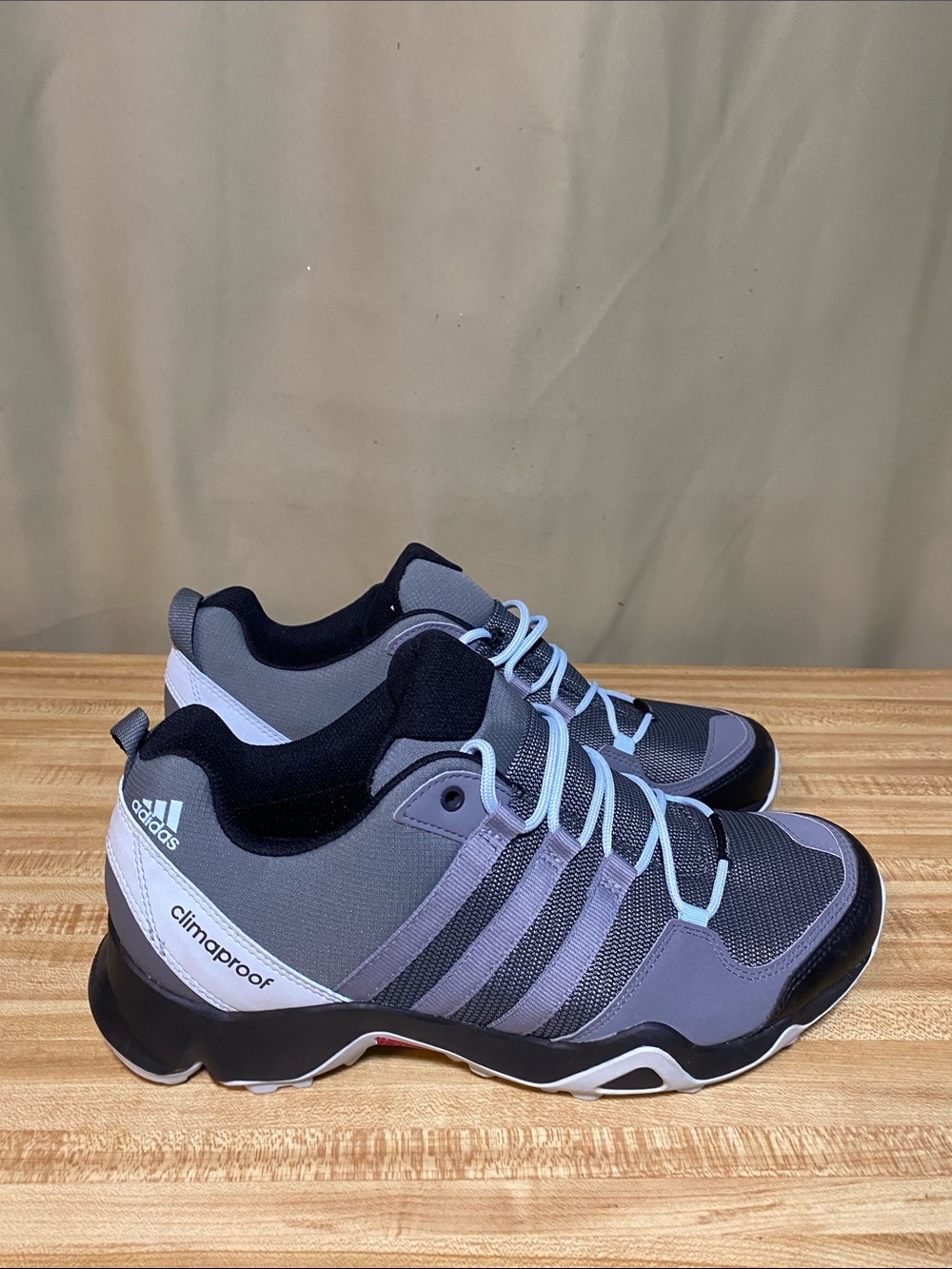 Adidas AX2 Climaproof Hiking shoe BB1679 Vista Grey Black Wmns  size 10